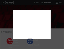 Tablet Screenshot of 16-19.fr
